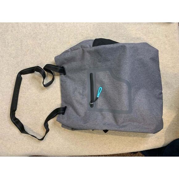 Sherpani Quest Backpack Tote Gray Heathered Waterproof Front Pocket main image 5